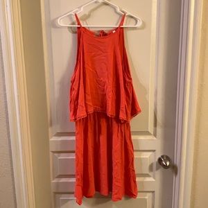 Coral Dress